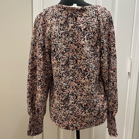 Loft Women's Stretchy Multicolor Blouse Size Medium - Picture 3 of 5